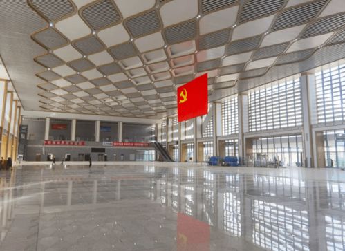 河源高鐵東站最新建設(shè)情況 即將竣工,進(jìn)入最后收尾階段